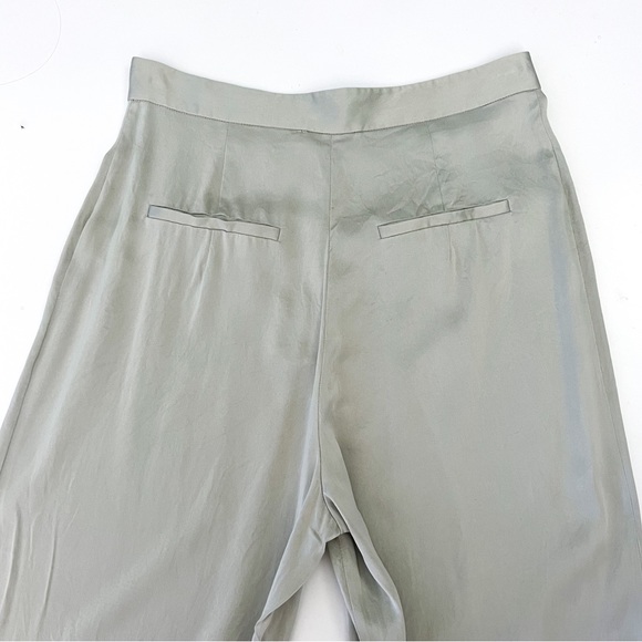 Elegant Women's High-Waisted Pants in Gray - Picture 4 of 6